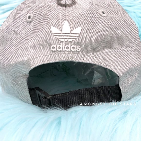 adidas Relaxed Shine Matte Silver Reflective Hat main image 3